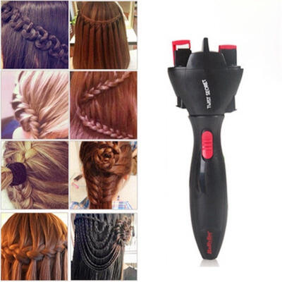 

Fashion Hot Easy Use Electric Hair Braider Plait Twist Styling DIY Braiding Machine Quick Braid Tool