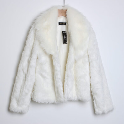 

Fashion Women Faux Fur Short Coat Casual Party Long Sleeve Winter Warm Outwear