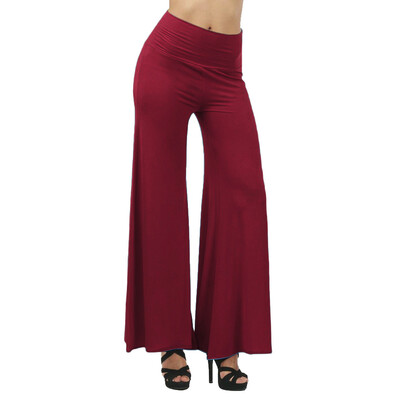 

Women Plus Size Leggings High Waist Bloomers Yoga Dance Full Pants