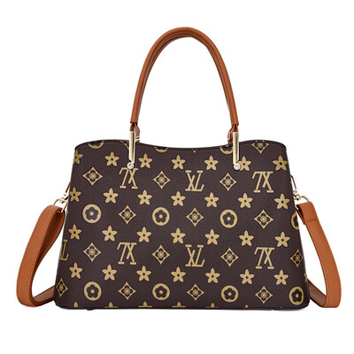 

New summer high quality bag female portable tote bag old flower female bag diagonal cross bag large capacity shoulder bag