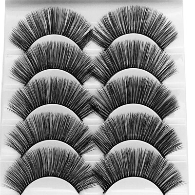 

Tailored 3D Eyelash Imitation Mink Natural Thick False Eyelash 5 Pairs