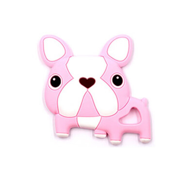 

Baby Boys Girls Newborn Teething Toys For Children BPA Silicone Free Soft Silicone Cartoon Animal Teethers With Pacifier Clip