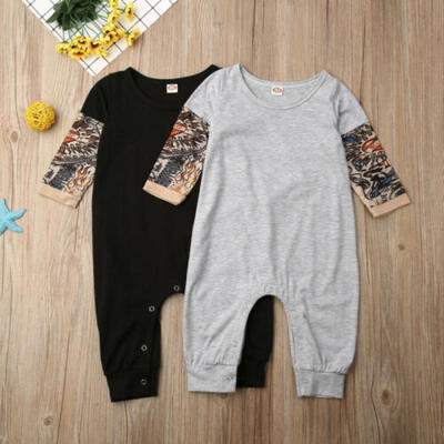 

US Kids Baby Girls Boys Infant Newborn Romper Jumpsuit Outfits Onsies Clothes