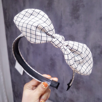 

Women Girl Floral Bowknot Headband Bohemian Retro Vintage Wristband Casual Ladies Hairband