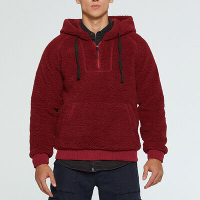 

Mens Winter Hoodies Slim Fit Hooded Sweatshirt Outwear Sweater Warm Coat Jacket