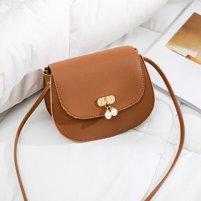 

Tailored Women Small Square Bag Single Shoulder Pearl decoration Messenger Bags