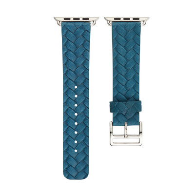 

〖Follure〗Leather Accessory Band Replacement Bracelet Watchband For Apple Watch 42mm BK