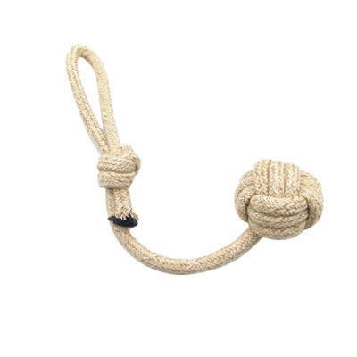 

Gobestart Pet Dog Chews Cotton Rope Knot Ball Grinding Teeth Odontoprisis Toy