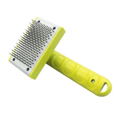 

Pet Automatic Hair Removal Comb Self Cleaning Slicker Brush Grooming Brush Automatic Multi-Functional Remove Hair Knot