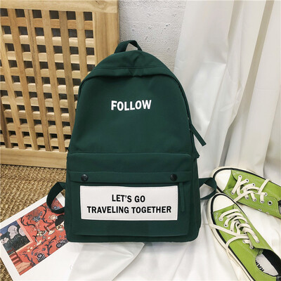 

INS Style Ancient School Bag Woman Korean Edition Senior High School Shoulder Bag Woman Campus Japanese Backpack Woman Lovely
