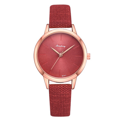 

Ladies retro series quartz watch wild casual female student table
