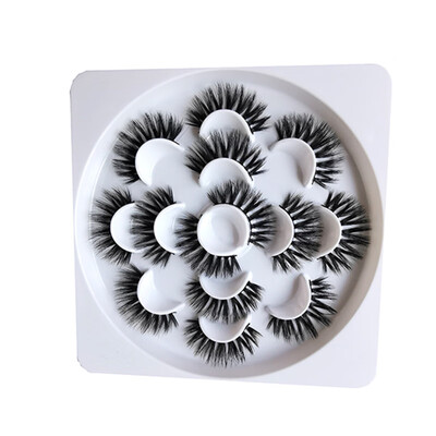 

Gobestart Luxury 7Paire 3D False Lashes Fluffy Strip Eyelashes Long Natural Party Makeup