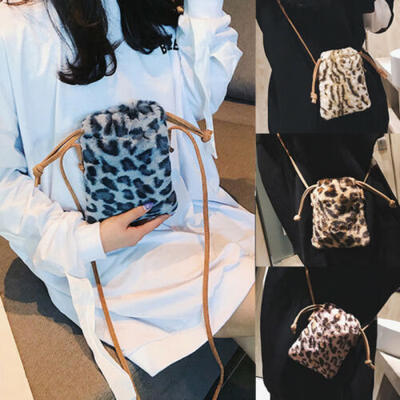 

Women Ladies Leopard Print Handbag Shoulder Bag Messenger Cross Body Totes Purse