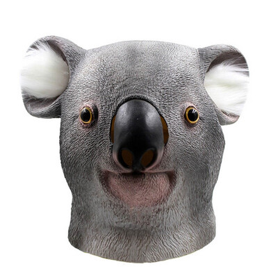 

Mask Cute Koala Deluxe Novelty Halloween Costume Party Animal Head Latex Mask