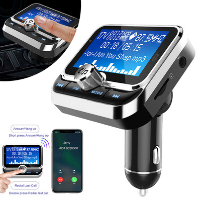 

Car Radio Transmitter Bluetooth FM Transmitter Receiver Radio Adapter Car Kit