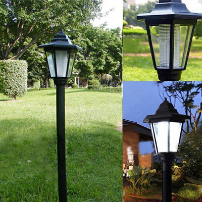 

Siaonvr Solar Power LED Way Wall Landscape Mount Garden Fence Outdoor Lamp Light