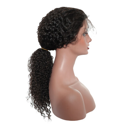 

Dolago Virgin Loose Curly 360 Lace Frontal Wig Pre Plucked With Baby Hair 150 Density Mongolian Lace Front Human Hair Wigs Long