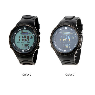 

Spovan 5ATM Waterproof Outdoor Fishing Watch Altimeter Barometer Thermometer Multifunctional Digital Wristwatch