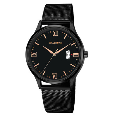 

Gobestart Luxury Watches Quartz Watch Stainless Steel Dial Casual Bracele Watch