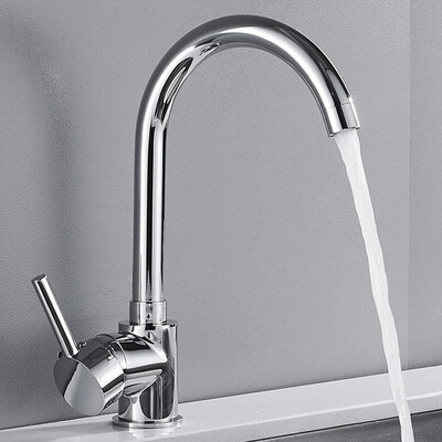 

HotCold Mixer Water Tap Sink Mixer Tap Basin Kitchen Wash Basin Faucet