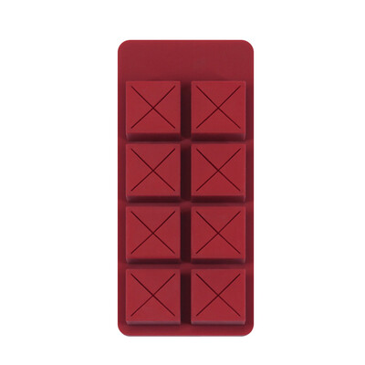 

Gobestart Creative Chocolate Lipstick Storage Box Simple 8 Grid Desktop Jewelry Storage