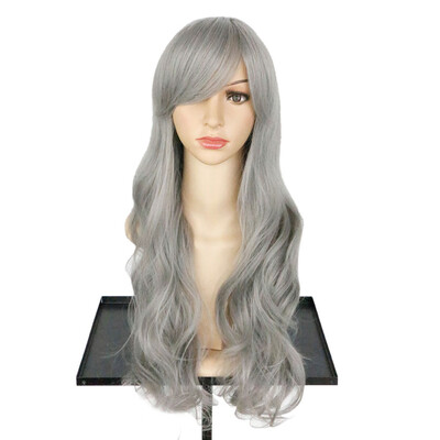 

〖Follure〗Womens Fashion Wavy Curly Long Hair Full Of Peoples Wig