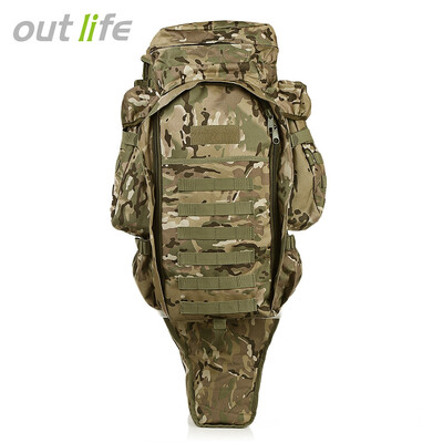 

Outlife 60L Outdoor Military Backpack Pack Rucksack for Hunting Shooting Camping Trekking Hiking Traveling