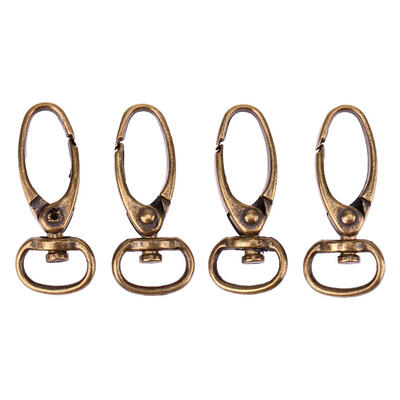 

4pcs Retro Style Antique Bronze Finish Luggage Bag Buckle Lobster Clasps