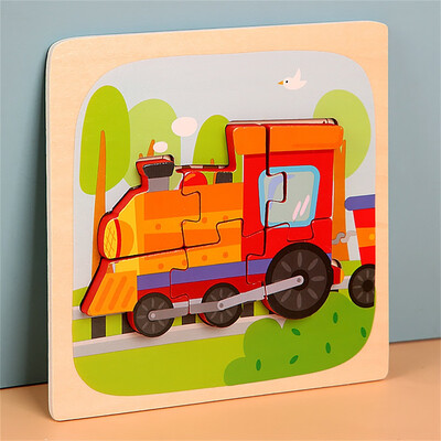 

Siaonvr Childrens Puzzle Grasp Board Puzzle Birthday Boy Girl Educational Toy