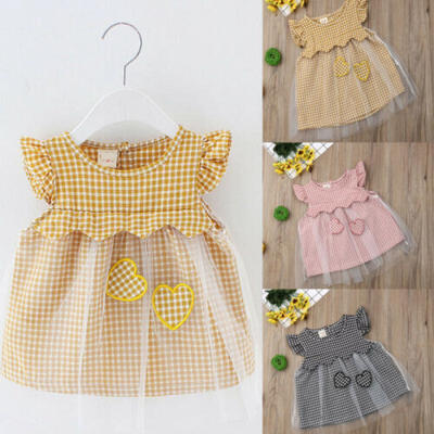 

Toddler Flower Girl Princess Dress Kids Baby Party Wedding Lace Tulle Tutu Dress