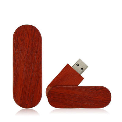 

Rotation Wooden Memory Stick Pendrive Creative USB Flash Drive Pen Drive U Disk