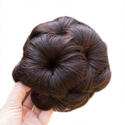 

Gobestart Pretty Woman Girl Ponytail Holder Hairpiece Wig Hair Ring Bun