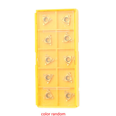 

10Pcs 14 11ER A60 Carbide Inserts Replacement for Threading Lathe CNC Cutting Turning Tool