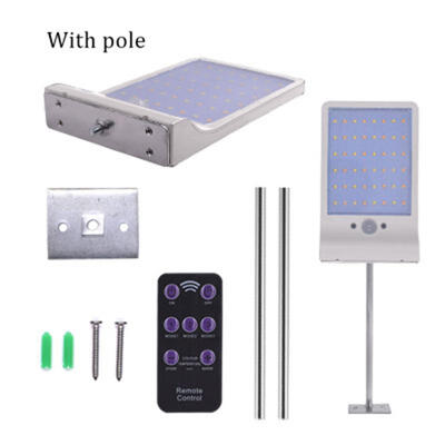 

48 LED Solar Street Light 450LM Motion Sensor Lamp For Road Garden Yard