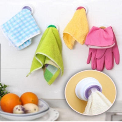 

Kitchen Accessories Wash Cloth Clip Hand Towel Rack Bath Dishclout Storage