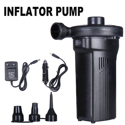 

〖Follure〗Portable Quick-Fill Electric Air Pump 12V 220V Boat New EU for Outdoor Camping