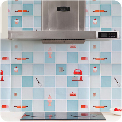 

Gobestart High Temperature Kitchen Anti - oil Paste Aluminum Foil Waterproof Stickers A