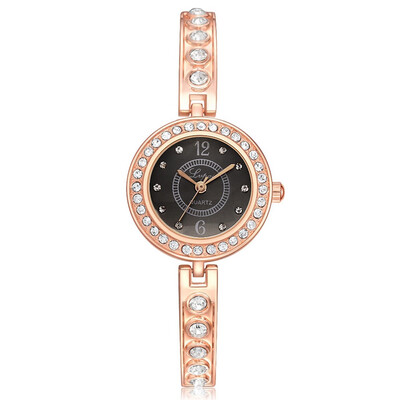 

Bracelet watch ladies Europe&America fashion bracelet watch simple diamond fine band bracelet watch lvpai brand manufacturers