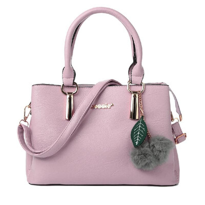 

Fashion Women PU Leather Handbag Tote Bag Adjustable Strap Zipper Crossbody Shoulder Bag