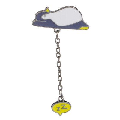 

New Design Dripping Oil Cute Mini Cartoon Brooch Pin