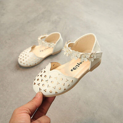 

Baby Fashion Sneaker Child Girls Casual Sandals Floral Leather Pricness Shoes