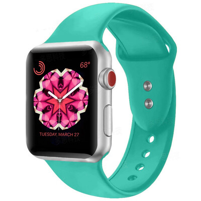 

38mm 42mm Replacement Sports Silicone Strap Band for Apple Watch iWatch 432