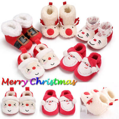 

Newborn Baby Booties Boy Girl Crib Pram Shoes Winter Soft Snow Boots Prewalker