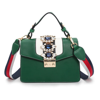 

New embroidery womens bags fashion willow nail messenger bag single shoulder&shoulder chain girl handbag