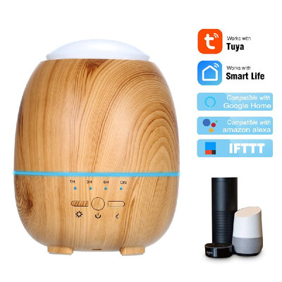 

XD601 Essential Oil Diffuser with Night Light Humidifier Timer Function App Control Voice Control Compatible with Amazon Alexa Goo