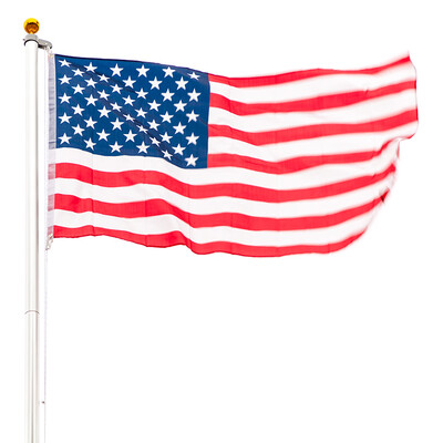 

Durable Outdoor Decoration Sectional Halyard Pole