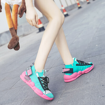 

Womens shoes summer 2019 new air-permeable net face summer running sneaker womens net red shoes tennis shoes