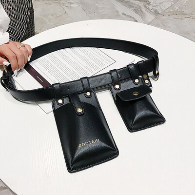 

Tailored Men And Womens Fashion Sport Waist Pocket Bag Single Shoulder Bag Hasp Bag