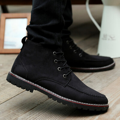 

Autumn Martin boots mens tooling boots boots mens boots trend wild British wind boots high desert