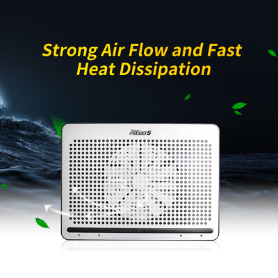 

OImaster Adjustable Laptop Stand Ventilated Laptop Holder Aluminium Heat Dissipation Panel Silver